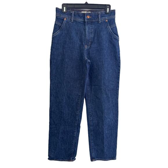 Madewell The Perfect Vintage Casual Straight Jean Dark Wash 26 - Picture 1 of 8